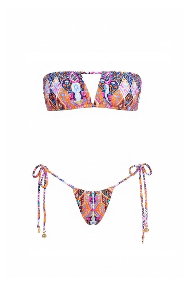 LULI FAMA Women Maracuya Kisses Reversible Bikini