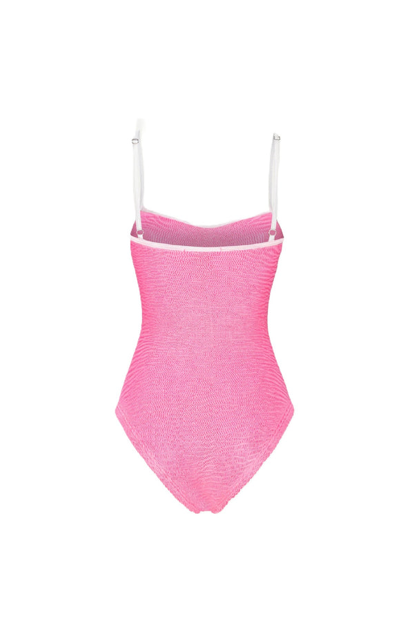 PARAMIDONNA Women Marisia Bubble Mat Cheeky Cut One-Piece Swimsuit