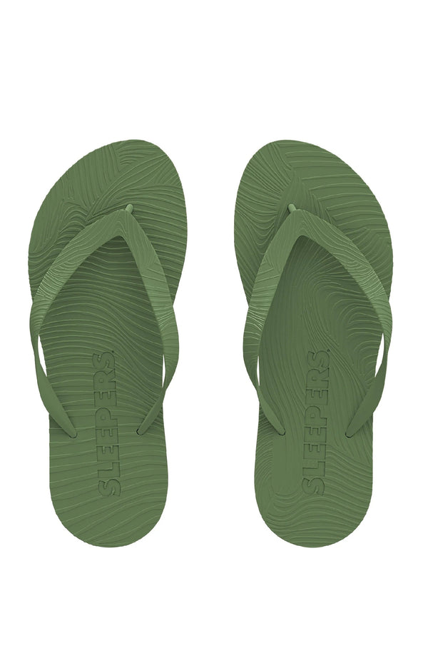 SLEEPERS Men Regular Green Flip Flops