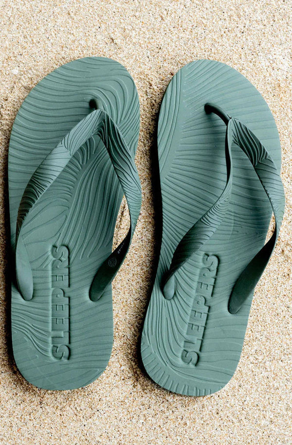 SLEEPERS Men Regular Green Flip Flops
