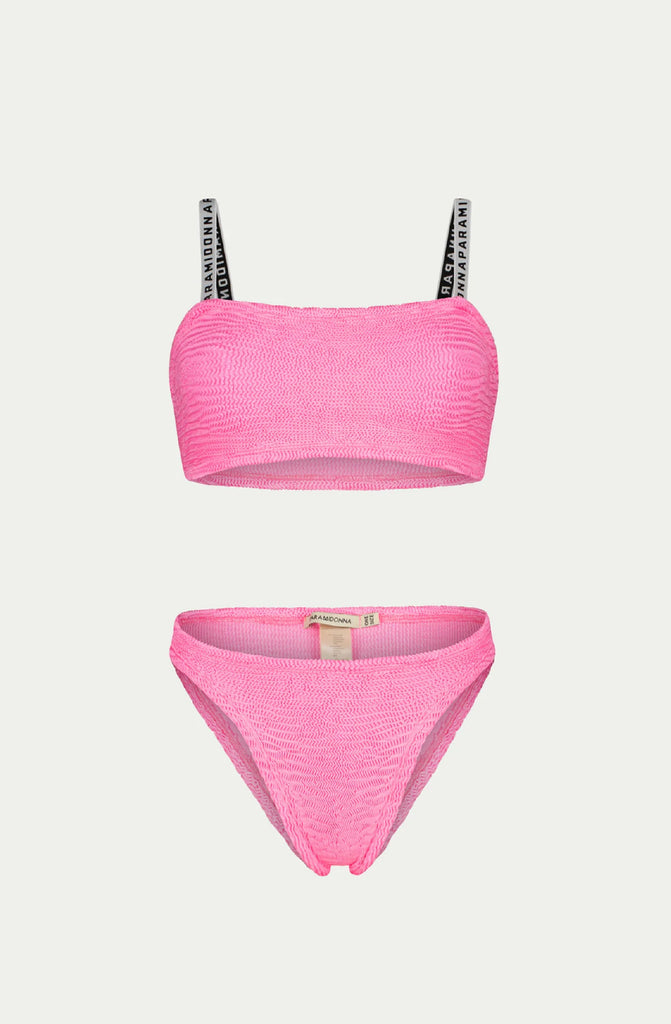 PARAMIDONNA Women Merry Bubblegum Asymmetrical Bikini