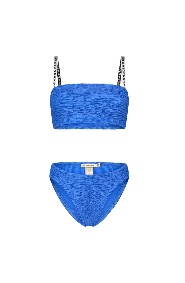 PARAMIDONNA Women Merry Azure Asymmetrical Bikini
