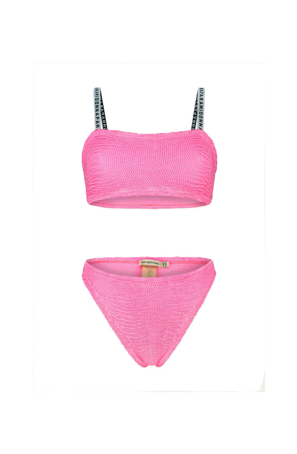 PARAMIDONNA Women Merry Bubble Gum Bikini
