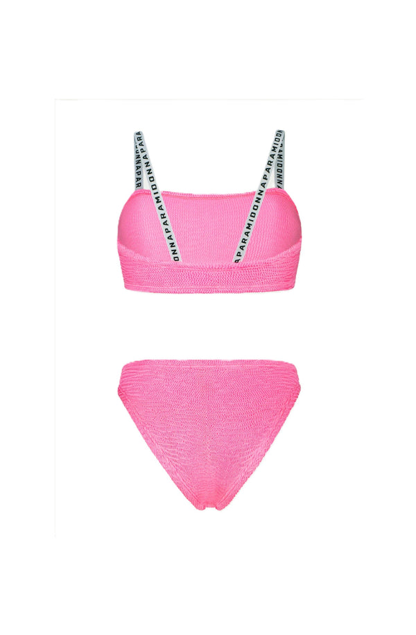 PARAMIDONNA Women Merry Bubble Gum Bikini