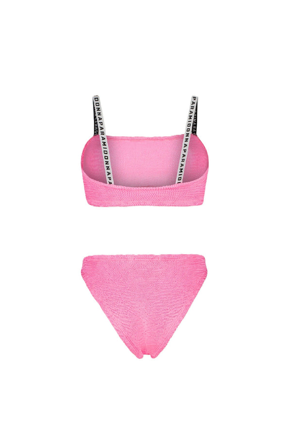 PARAMIDONNA Women Merry Bubblegum Asymmetrical Bikini