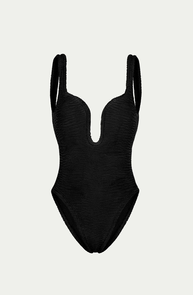 PARAMIDONNA Women Mika Black Underwire One-Piece Swimsuit