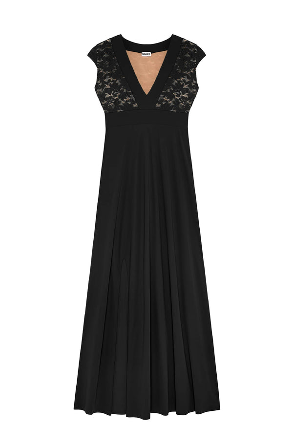 PAIN de SUCRE Women Nao Black Split Maxi Dress