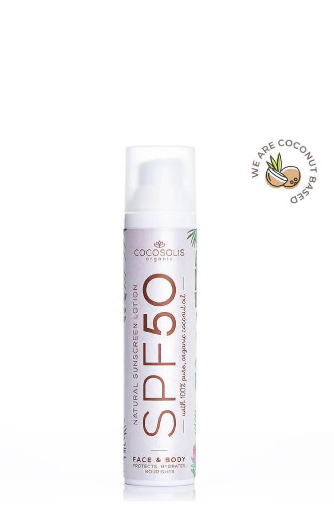 COCOSOLIS Natural Sunscreen Lotion - Spf50