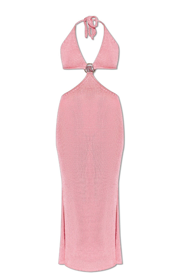 PARAMIDONNA Women Noah Pink Cut-Out Ring Dress