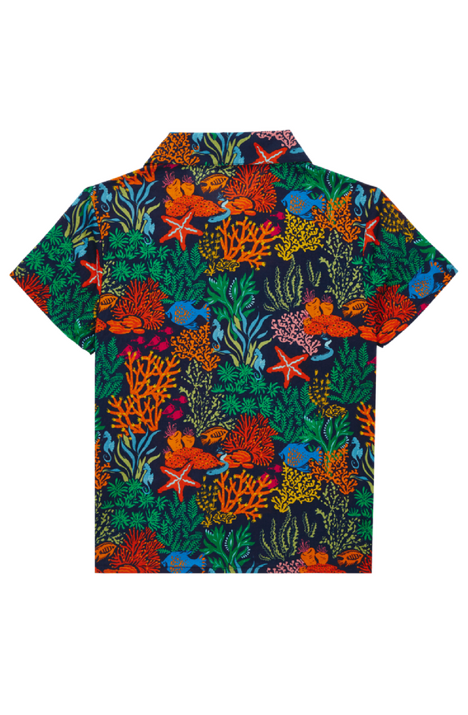 VILEBREQUIN Boys Shirt Fonds Marins Multicolores