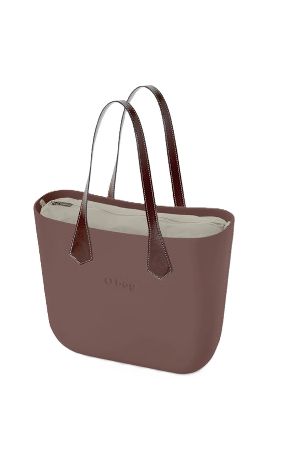 O BAG Women Classic XL with Zip Inner Bag and Short Handles