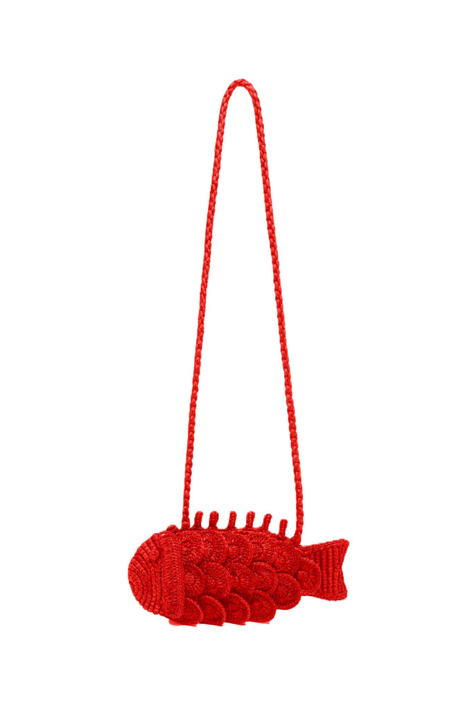 VILEBREQUIN Women Raffia Small Fish Bag
