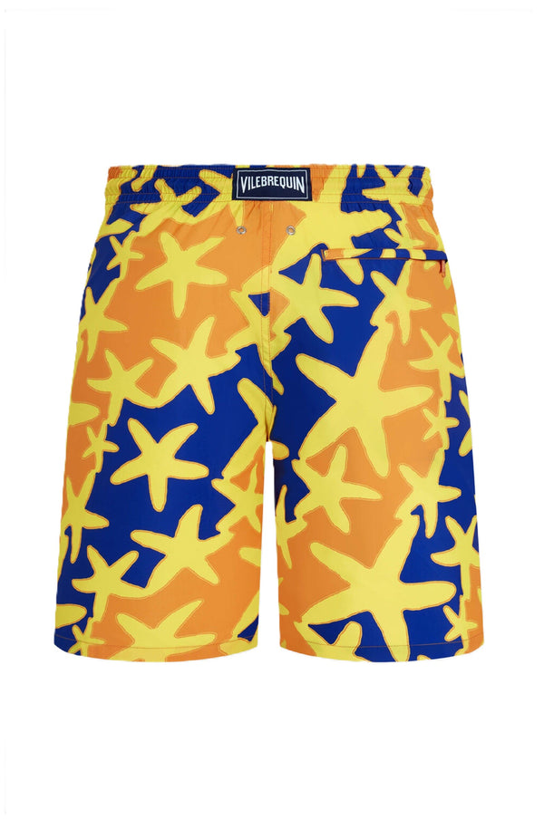 VILEBREQUIN Men Long Ultra-Light and Packable Swim Shorts Starlight