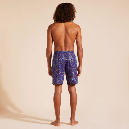 VILEBREQUIN Men Long Swim Shorts Eiffel Turtles
