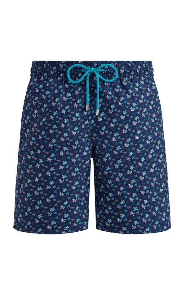 VILEBREQUIN Men Long Swim Shorts Micro Ronde des Tortues