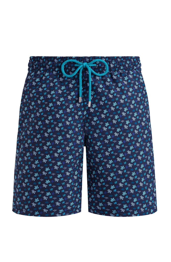 VILEBREQUIN Men Long Swim Shorts Micro Ronde des Tortues