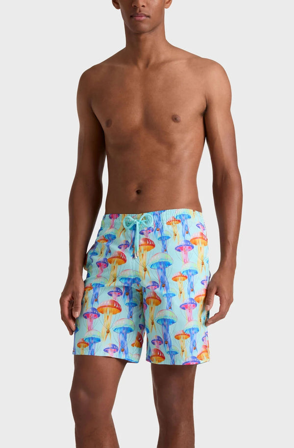 VILEBREQUIN Men Long Swim Shorts Medusair
