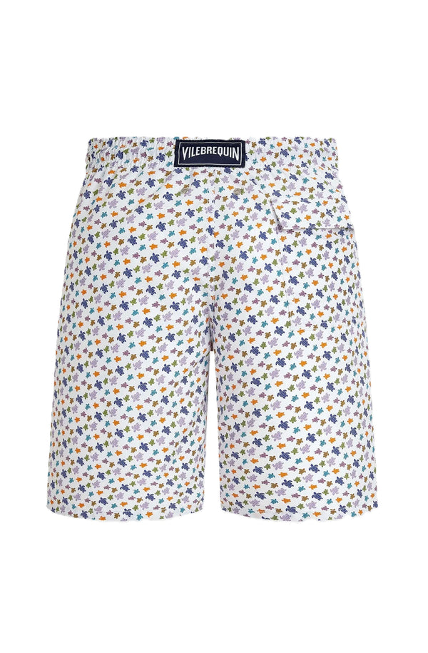 VILEBREQUIN Men Long Swim Shorts Micro Ronde des Tortues