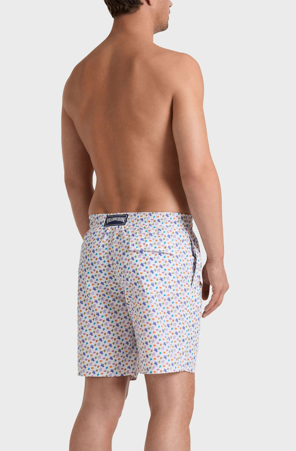 VILEBREQUIN Men Long Swim Shorts Micro Ronde des Tortues