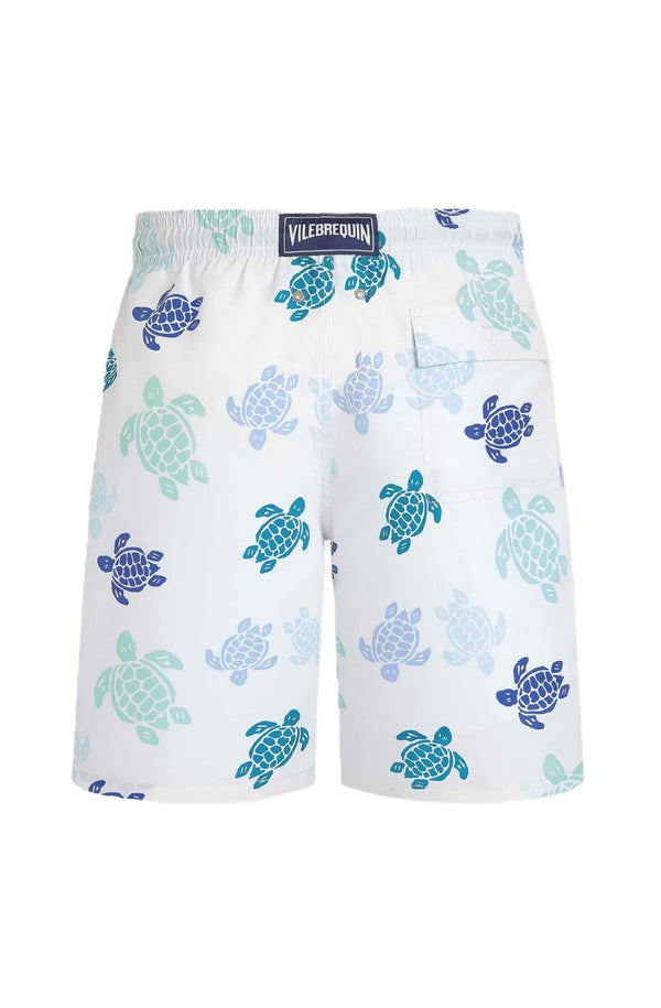 VILEBREQUIN Men Long Swim Shorts Tortues Multicolores