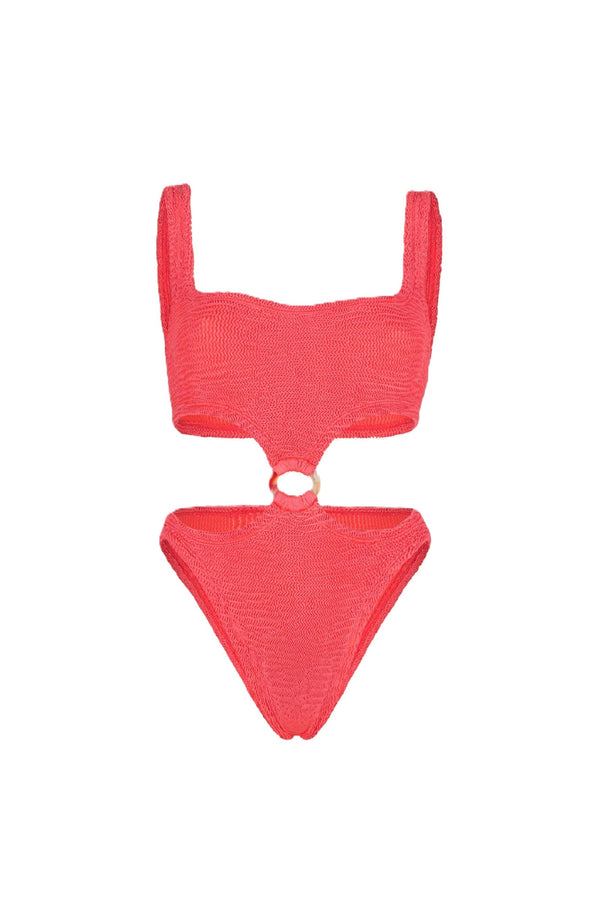 PARAMIDONNA Women Olivia Coral Trikini One-Piece Swimsuit