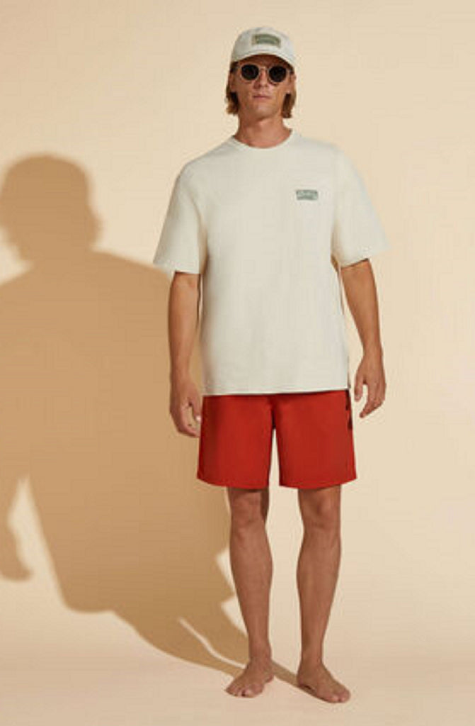 VILEBREQUIN Men Cotton T-Shirt Solid - Vilebrequin x HighSnobiety