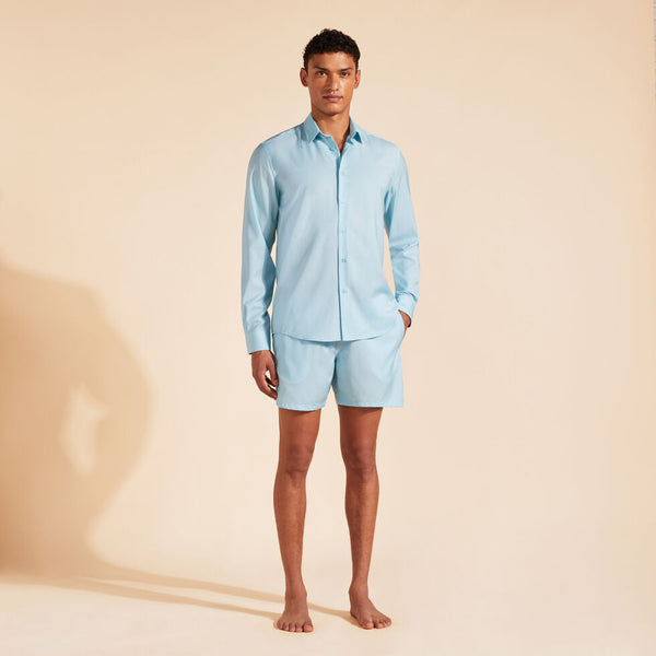 VILEBREQUIN Men Wool Shirt Super 120