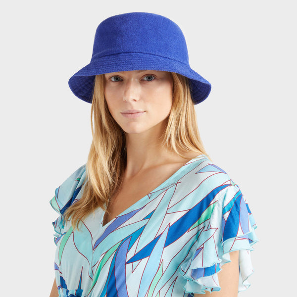 VILEBREQUIN Unisex Terry Bucket Hat Solid