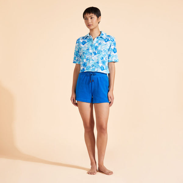 VILEBREQUIN Women Terry Shorts Solid