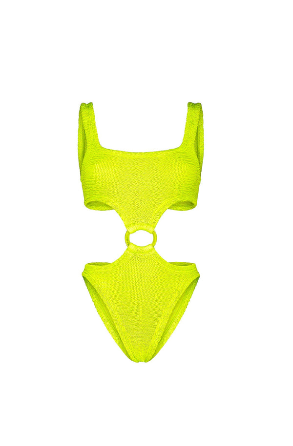 PARAMIDONNA Women Olivia Acid Trikini One-Piece Swimsuit