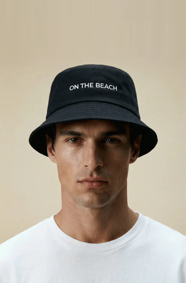 DUBAI BEACH BOYS Men Reversible Bucket Hat On the Beach