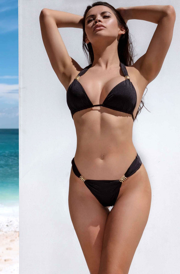 DOLCESSA Women Onyx Medusa Bikini