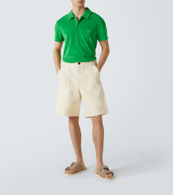 VILEBREQUIN Men Terry Polo Shirt Solid