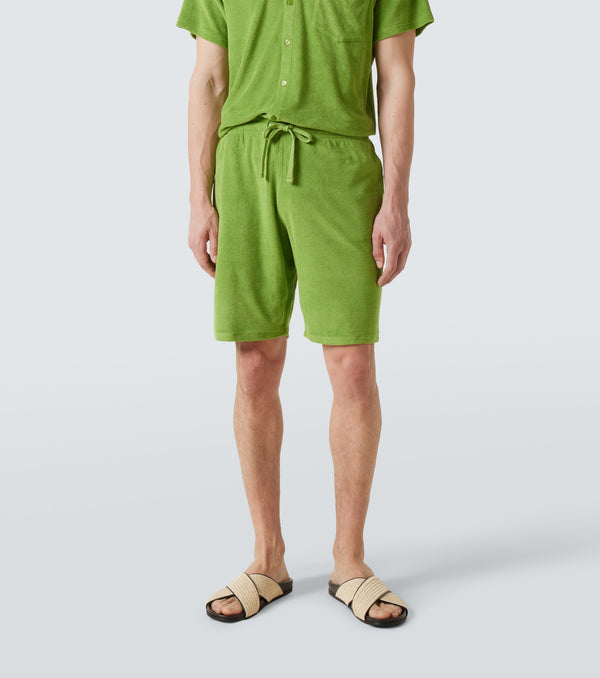 VILEBREQUIN Men Terry Bermuda Shorts Solid