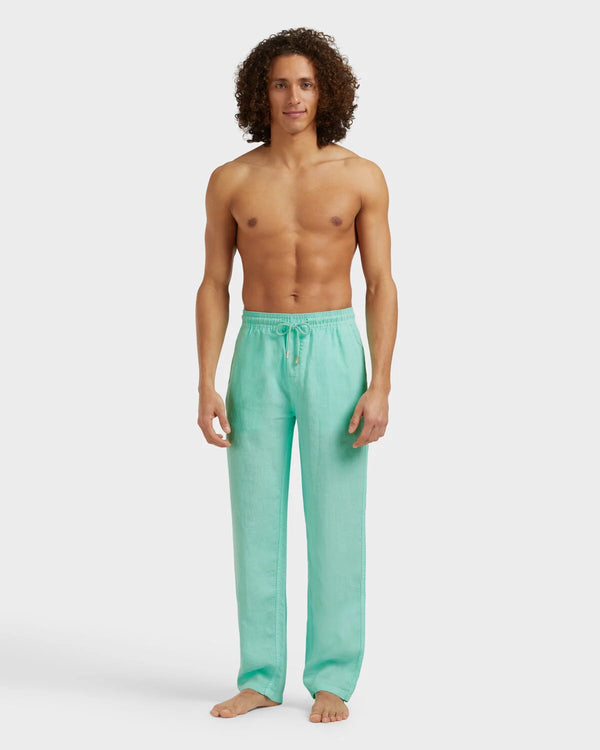 VILEBREQUIN Men Linen Comfort Pants Solid