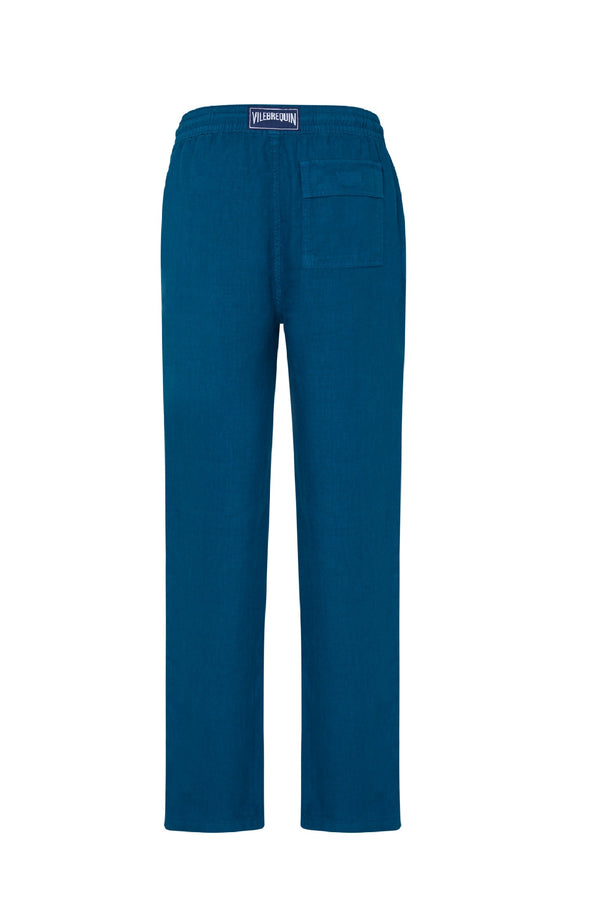 VILEBREQUIN Men Linen Comfort Pants Solid