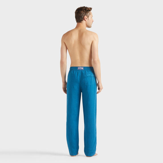 VILEBREQUIN Men Linen Comfort Pants Solid
