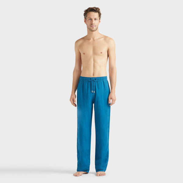 VILEBREQUIN Men Linen Comfort Pants Solid