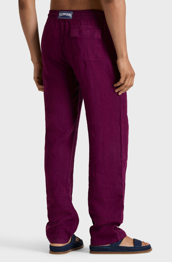 VILEBREQUIN Men Linen Comfort Pants Solid