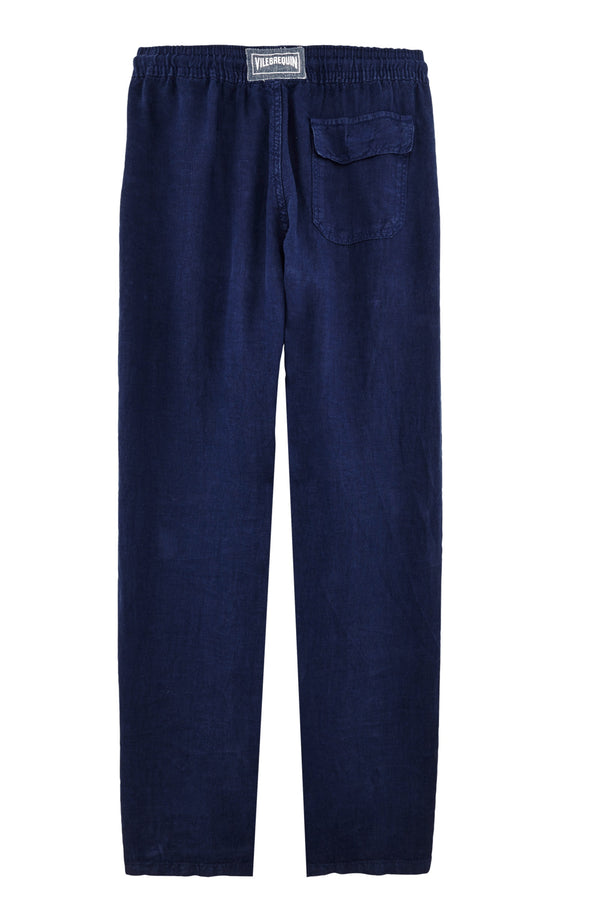 VILEBREQUIN Men Linen Pants Solid