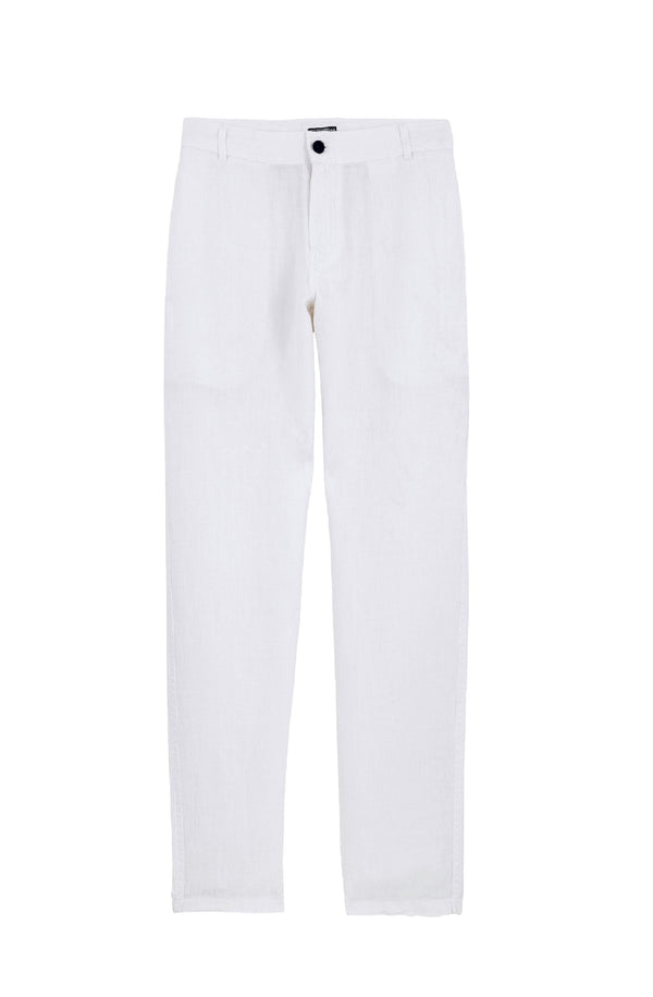 VILEBREQUIN Men Straight Linen Pants Solid