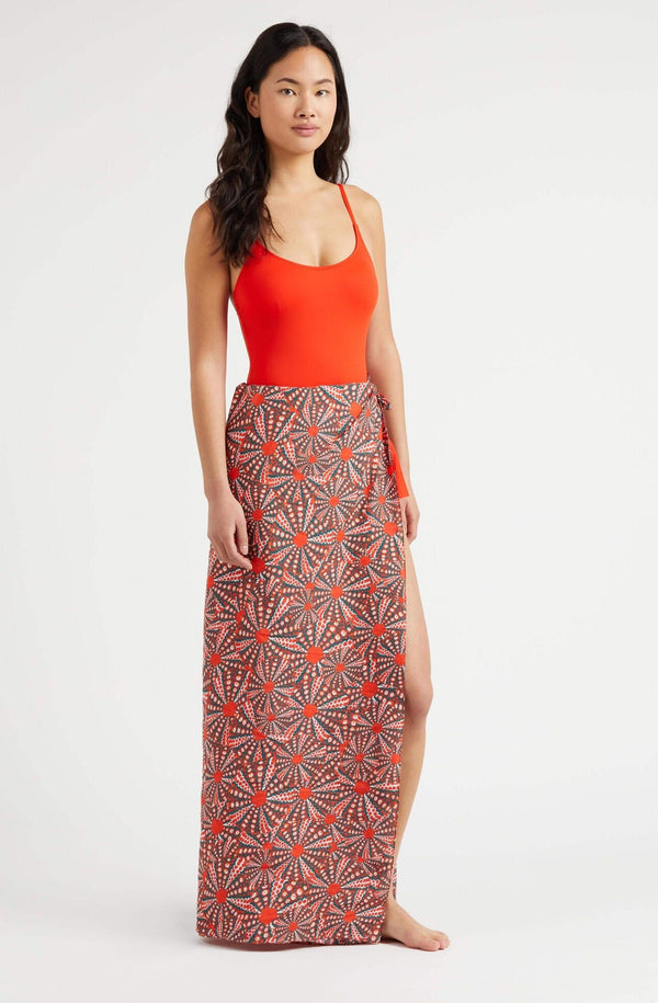 VILEBREQUIN Women Cotton Voile Pareo Oursinades