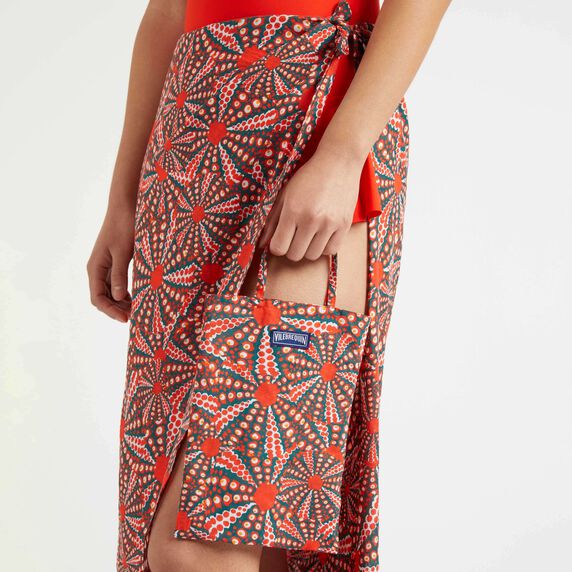 VILEBREQUIN Women Cotton Voile Pareo Oursinades