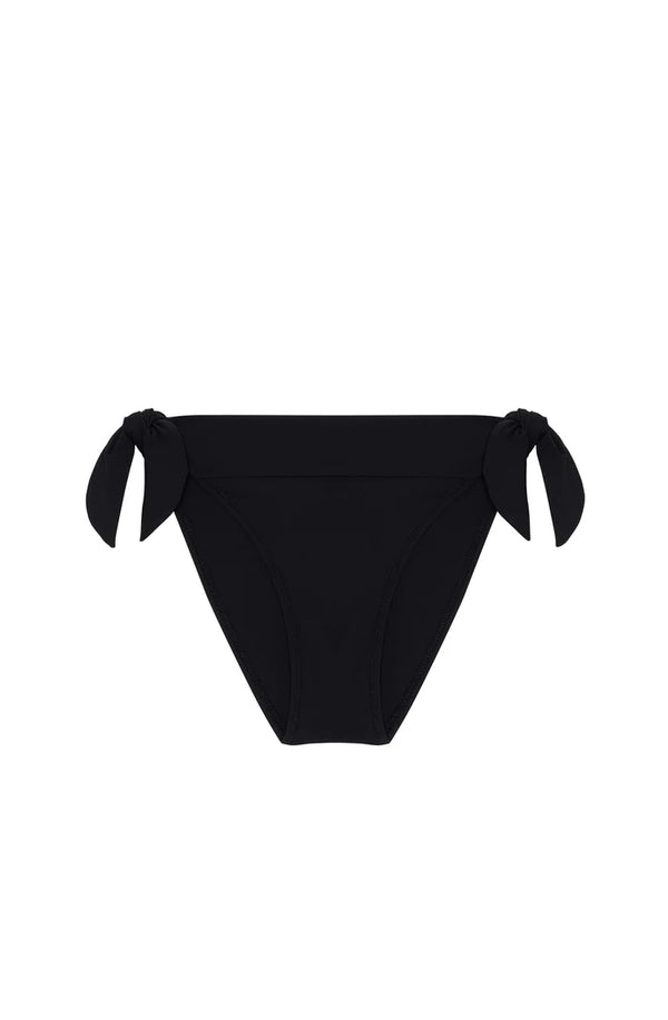 PAIN de SUCRE Women Diva Push-up Top and Diva Knots Black Bikini Bottom