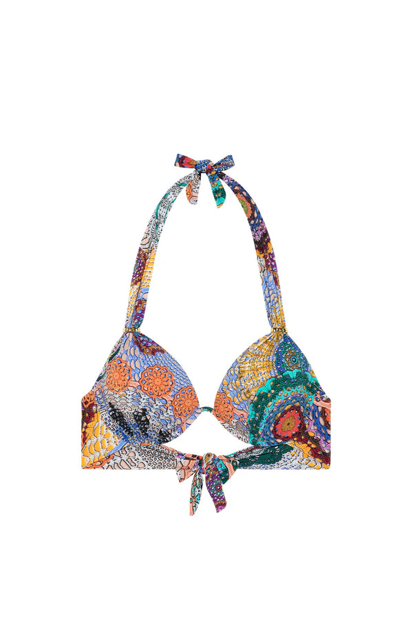 PAIN de Sucre Women Fabia Mono-Underwire Top and Diva Tie-waist Bikini