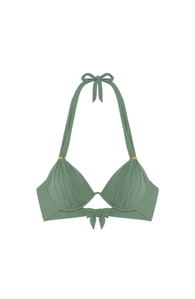 PAIN de SUCRE Women Fabia Mono-Underwire and Diva Ties-waist Bikini