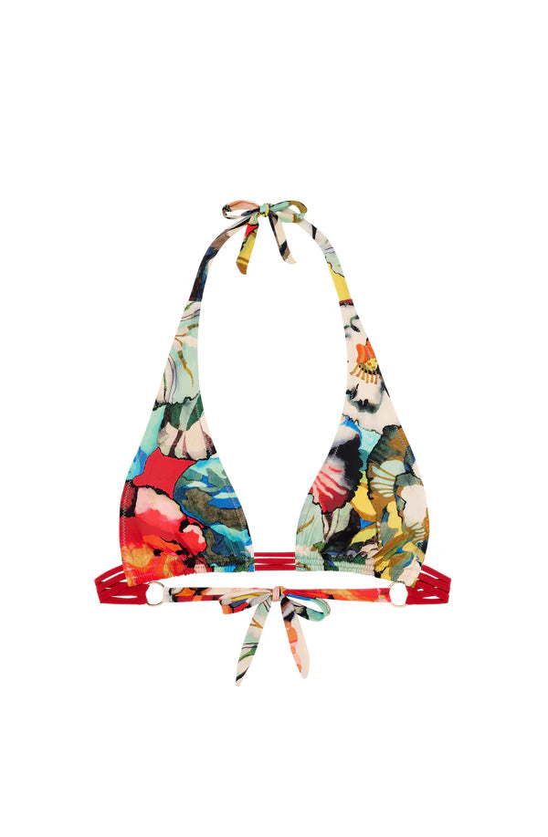 PAIN de SUCRE Women Crissy Triangle Top and Laia Scooped-Out Bikini Bottom