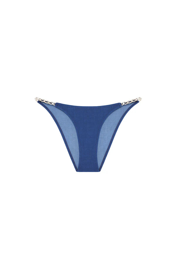 PAIN de SUCRE Women Sevia Triangle Top and Milo Low-cut Bikini Bottom