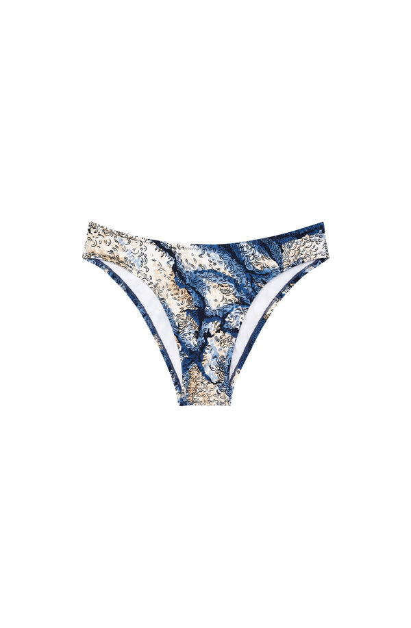 PAIN de SUCRE Women Selena Printed Bralette Top and Tizya High-Cut Bikini Bottom
