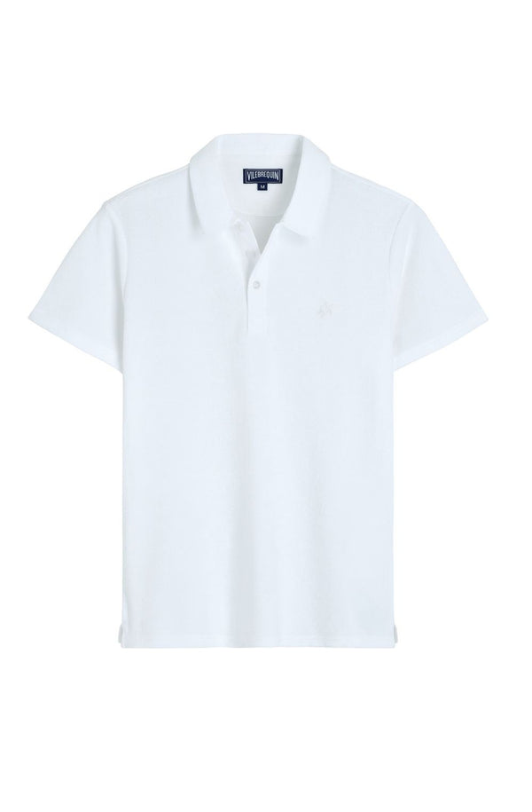 VILEBREQUIN Men Terry Polo Shirt Solid